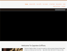 Tablet Screenshot of gapviewgriffons.com